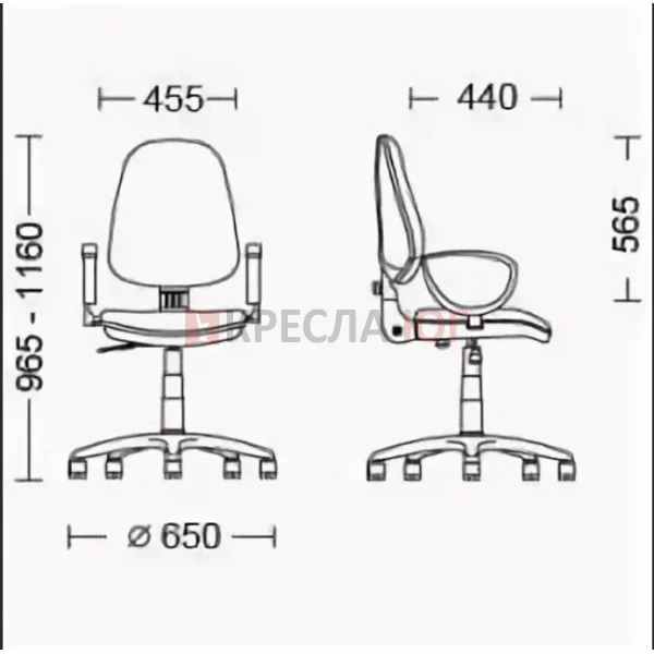 Офисное кресло Юпитер