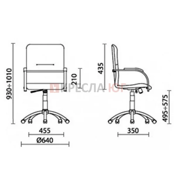 Офисное кресло Самба GTP