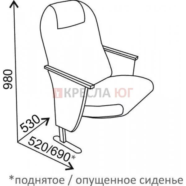 Кресло Дрезден Люкс