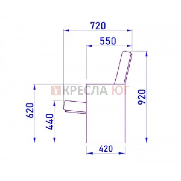 Кресло Квадро