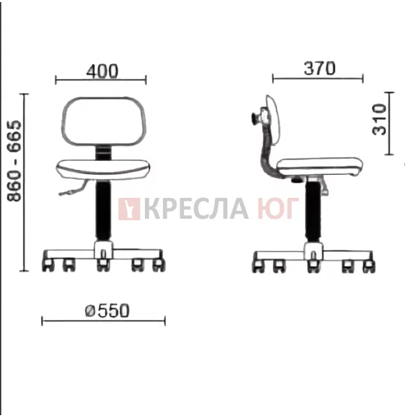 Офисное кресло Логика