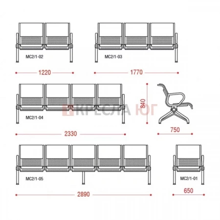 Кресло Вояж-2П