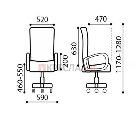 Офисное кресло Менеджер